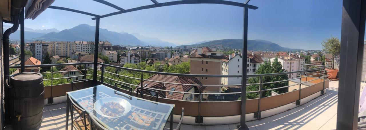 Penthouse Flat South-Facing Terrace - Welkeys Daire Annecy Dış mekan fotoğraf